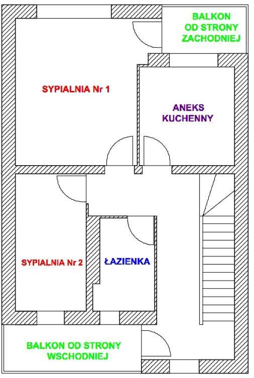 Pokoje Goscinne, Nadmorska 3 Устка Экстерьер фото
